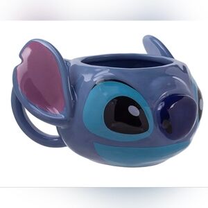Disney Lilo & Stitch - Stitch Head 3D Shaped Mug Paladone New Boxed Blue Mug